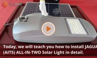 JAGUAR ALL-IN-TWO Solar Light Installation Instruction
