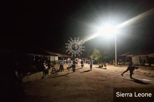 Solar Street Lights in the Urban-Rural Border